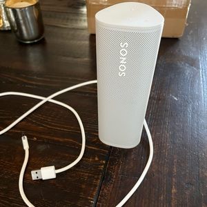 Sonos Smart Portable WiFi and Bluetooth White Speaker